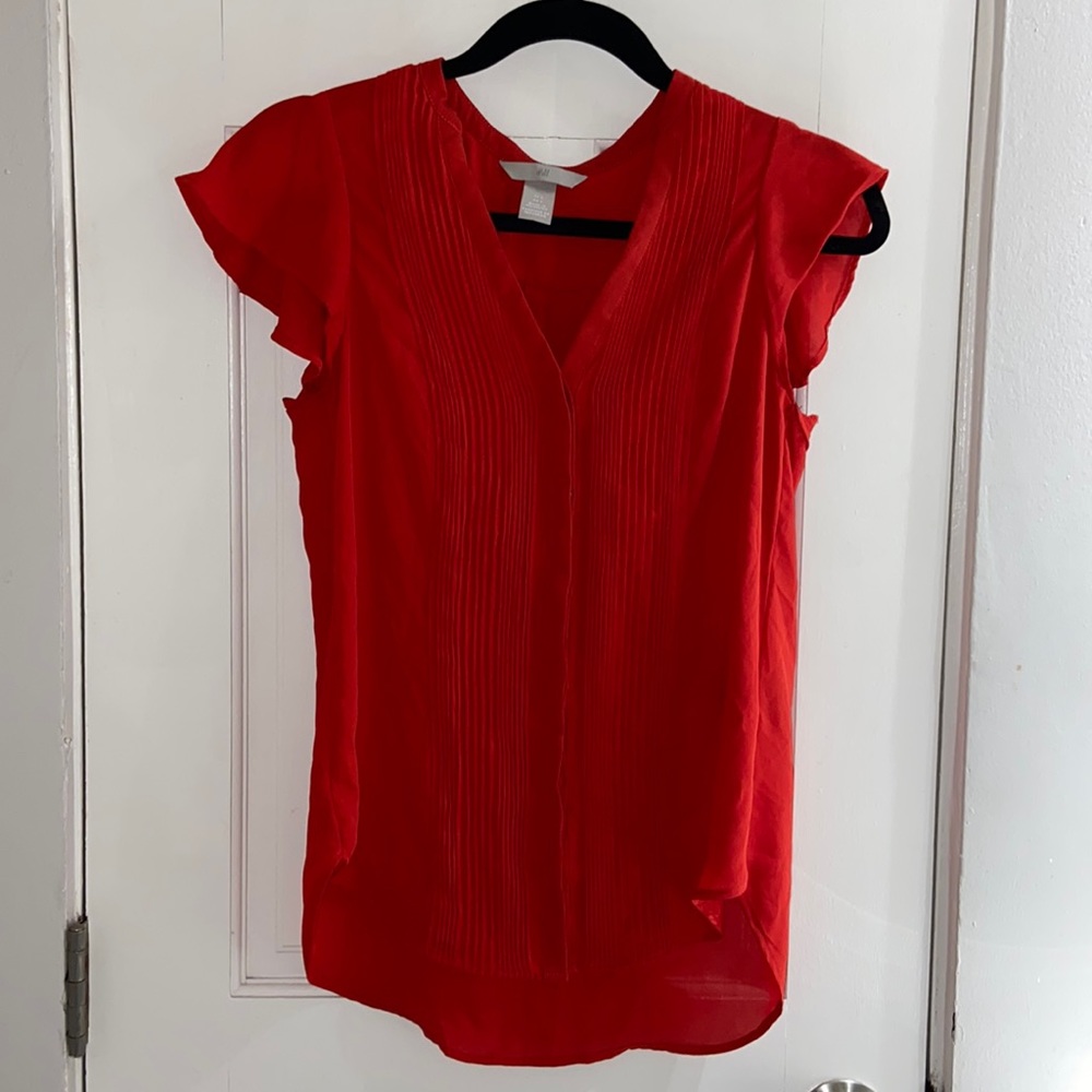 Red Dress Shirt